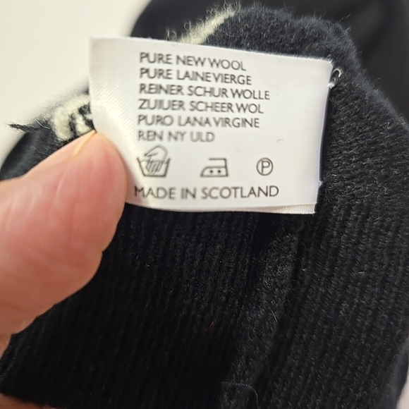 St Andrews Links By Peter Scott Pure Wool Argyle Print Vest Sweater Size XL - Picture 9 of 9